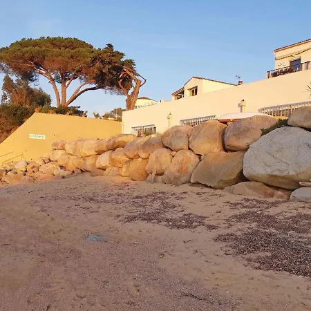 Un Balcon Sur La Mer: Beachfront Duplex With Direct Access Apartment Porticcio (Corsica)